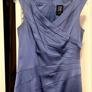 JAX Pewter Blue Cocktail Dress